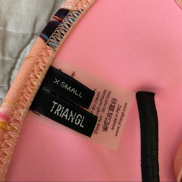 TRIANGL | Delilah Bikini — Fiore Rosa | Size S/XS - Picture 8 of 14